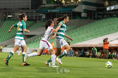 Katia Estrada, Dariana Rubio, Melissa Sosa | Santos vs León J6 C2019 Liga MX Femenil