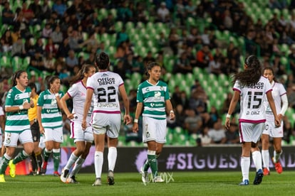 Zempoalteca, Guevara, Díaz | Santos vs León J6 C2019 Liga MX Femenil