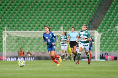 Mariana Cadena, Alexxandra Ramírez | Santos vs Monterrey J9 C2019 Liga MX Femenil