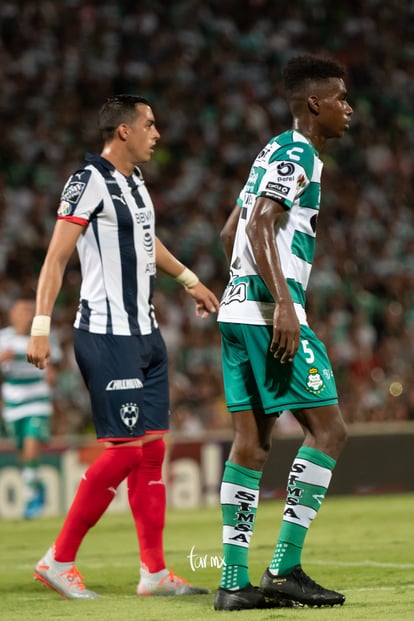 Rogelio Funes Mori, Félix Torres | Santos vs Monterrey jornada 6 apertura 2019 Liga MX