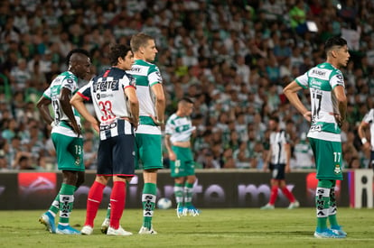 Eryc Castillo, Gerardo Arteaga, Julio Furch, John Medina | Santos vs Monterrey jornada 6 apertura 2019 Liga MX