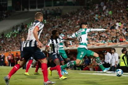 Avilés Hurtado, Diego Valdés | Santos vs Monterrey jornada 6 apertura 2019 Liga MX