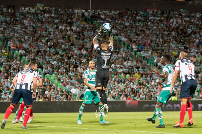 portero, Jonathan Orozco | Santos vs Monterrey jornada 6 apertura 2019 Liga MX