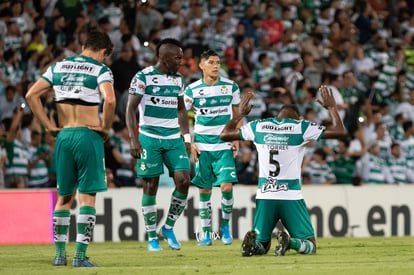 triunfo santista, Eryc Castillo, Félix Torres | Santos vs Monterrey jornada 6 apertura 2019 Liga MX