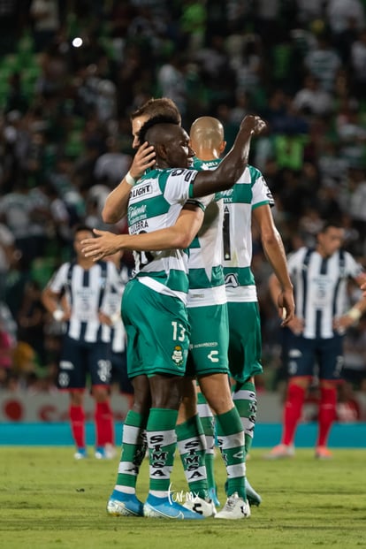 triunfo santista, Eryc Castillo, Julio Furch | Santos vs Monterrey jornada 6 apertura 2019 Liga MX