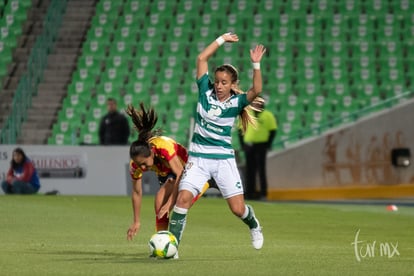 Linda Valdéz 28 | Santos vs Morelia J2 C2019 Liga MX Femenil