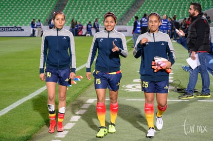 Kenia Menera 14, Alejandra Calderón 15, Eva Solís 25 | Santos vs Morelia J2 C2019 Liga MX Femenil