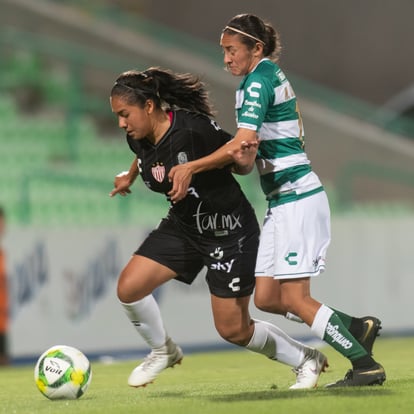 Nancy Quiñones | Santos vs Necaxa J10 C2019 Liga MX Femenil