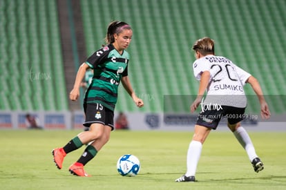 Daniela Delgado | Santos vs Pachuca jornada 1 apertura 2019 Liga MX femenil