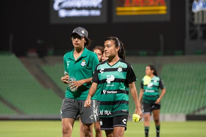 Marianne Martínez, Brenda Guevara | Santos vs Pachuca jornada 1 apertura 2019 Liga MX femenil