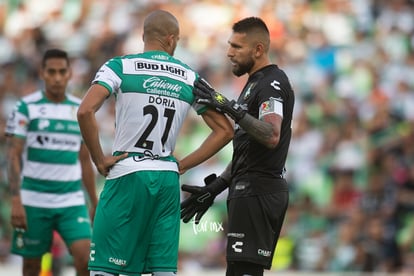 Jonathan Orozco, Matheus Doria | Santos vs Pachuca jornada 9 apertura 2019 Liga MX