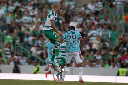 Matheus Doria, Franco Jara | Santos vs Pachuca jornada 9 apertura 2019 Liga MX