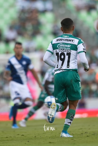 Adrián Lozano 191 | Santos vs Puebla jornada 4 apertura 2019 Liga MX
