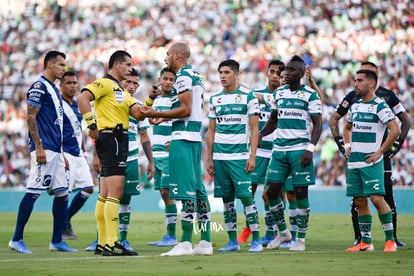 Doria expulsado, Matheus Doria | Santos vs Puebla jornada 4 apertura 2019 Liga MX