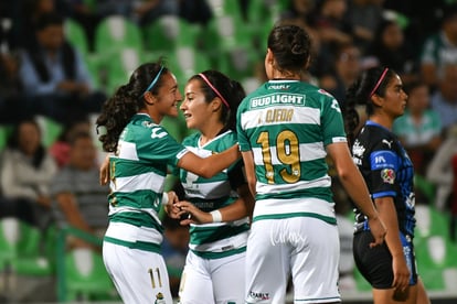 Gol de Nancy Quiñones | Santos vs Querétaro J14 C2019 Liga MX Femenil