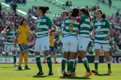 Festejo de gol | Santos vs Tigres J4 C2019 Liga MX Femenil