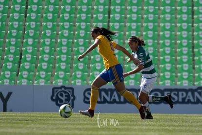 Nancy Quiñones | Santos vs Tigres J4 C2019 Liga MX Femenil