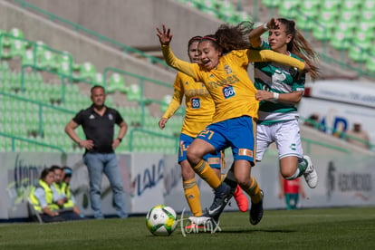 Jaquelin García 21 | Santos vs Tigres J4 C2019 Liga MX Femenil