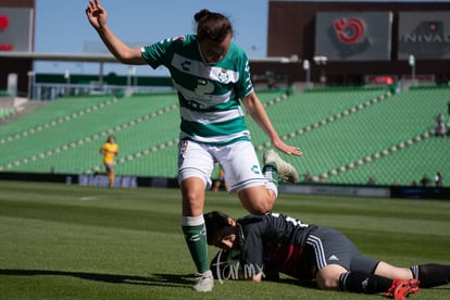 Isela Ojeda, Maria Martínez | Santos vs Tigres J4 C2019 Liga MX Femenil