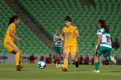 Perla Navarrete | Santos vs Tigres jornada 3 apertura 2019 Liga MX femenil