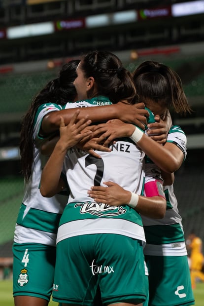 Cinthya Peraza, Karla Martínez, Alexxandra Ramírez, Arlett T | Santos vs Tigres jornada 3 apertura 2019 Liga MX femenil