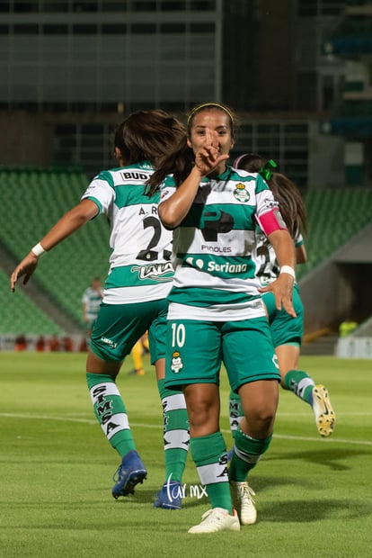 Cinthya Peraza | Santos vs Tigres jornada 3 apertura 2019 Liga MX femenil