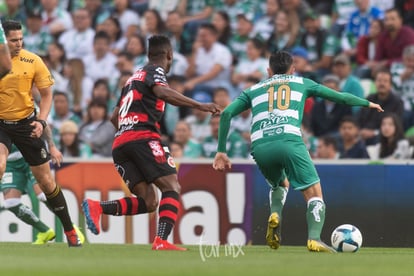 Castillo, Valdés | Santos vs Tijuana J6 C2019 Liga MX