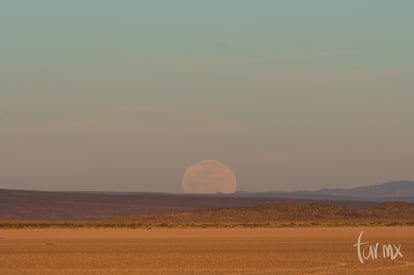 Luna saliendo | Super luna enero de 2019