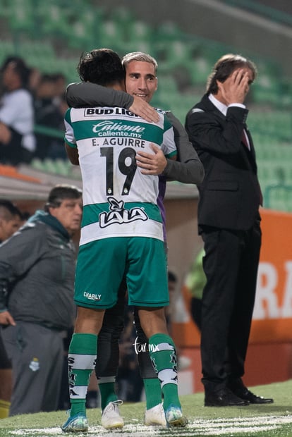 Festejo de gol, Eduardo Aguirre | Santos UNAM