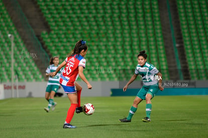 Esmeralda Zamarron, Damaris Godínez | Santos vs Chivas J6 C2020 Liga MX femenil