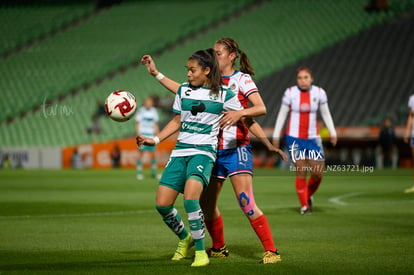 Alexxandra Ramírez, Priscila Padilla | Santos vs Chivas J6 C2020 Liga MX femenil