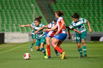 Alexxandra Ramírez, Esmeralda Zamarron, Priscila Padilla, Da | Santos vs Chivas J6 C2020 Liga MX femenil