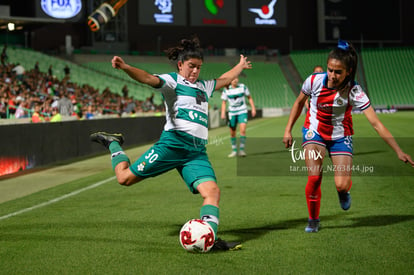 Esmeralda Zamarron, Damaris Godínez | Santos vs Chivas J6 C2020 Liga MX femenil