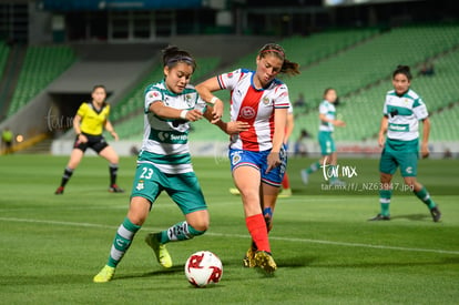 Alexxandra Ramírez, Priscila Padilla | Santos vs Chivas J6 C2020 Liga MX femenil