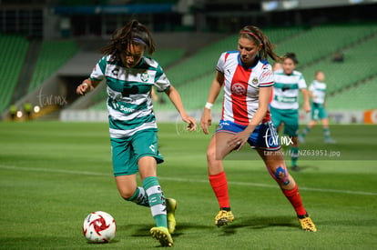 Alexxandra Ramírez, Priscila Padilla | Santos vs Chivas J6 C2020 Liga MX femenil