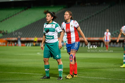 Esmeralda Zamarron, Priscila Padilla | Santos vs Chivas J6 C2020 Liga MX femenil