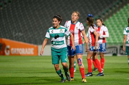 Esmeralda Zamarron, Priscila Padilla | Santos vs Chivas J6 C2020 Liga MX femenil