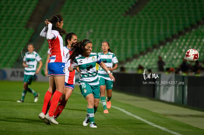 Cinthya Peraza, Miriam García | Santos vs Chivas J6 C2020 Liga MX femenil