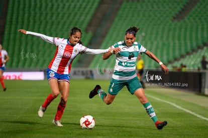 Estela Gómez, Miriam García | Santos vs Chivas J6 C2020 Liga MX femenil