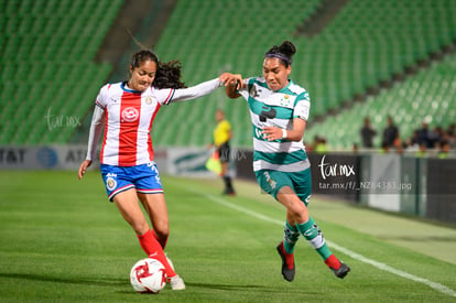 Estela Gómez, Miriam García | Santos vs Chivas J6 C2020 Liga MX femenil