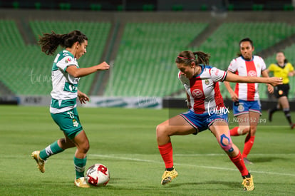 Marianne Martínez, Priscila Padilla | Santos vs Chivas J6 C2020 Liga MX femenil