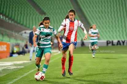 Marianne Martínez, Tania Morales | Santos vs Chivas J6 C2020 Liga MX femenil