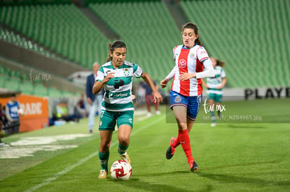 Marianne Martínez, Tania Morales | Santos vs Chivas J6 C2020 Liga MX femenil