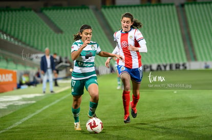 Marianne Martínez, Tania Morales | Santos vs Chivas J6 C2020 Liga MX femenil