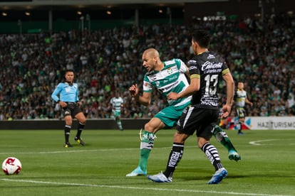 Santos León, Ángel Mena, Matheus Doria | Santos vs Leon J2 C2020 Liga MX