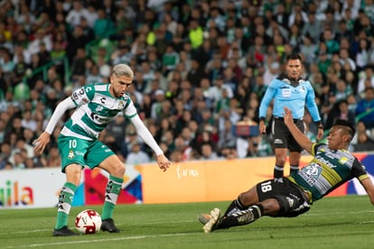 Santos León, Pedro Aquino, Diego Valdés | Santos vs Leon J2 C2020 Liga MX