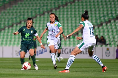 Cinthya Peraza, Paulina Pérez | Santos vs Leon J8 C2020 Liga MX femenil