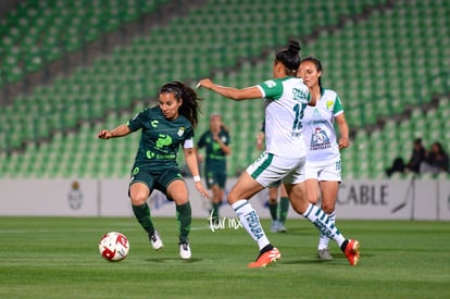 Cinthya Peraza, Paulina Pérez | Santos vs Leon J8 C2020 Liga MX femenil