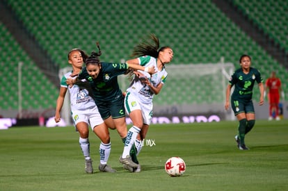 Itzia Tenahua, Katia Estrada, Yazmin Álvarez | Santos vs Leon J8 C2020 Liga MX femenil