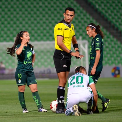 Cinthya Peraza, Nancy Quiñones | Santos vs Leon J8 C2020 Liga MX femenil